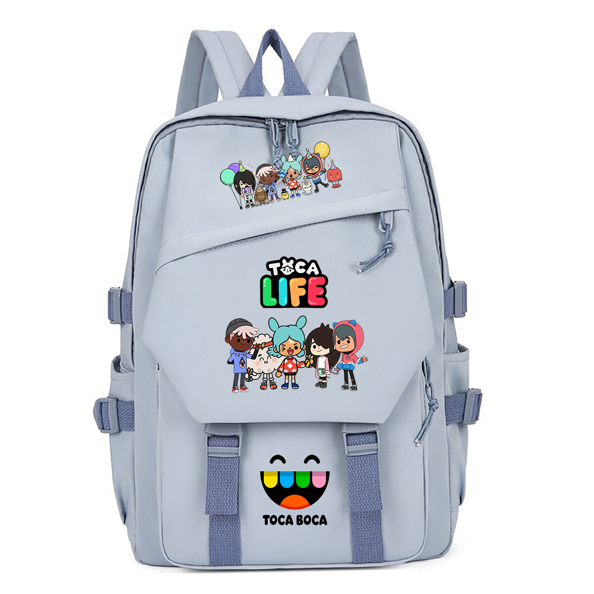 Korean Lifestyle Student - Plecak Toca Life World Print dla